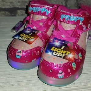 Trolls little girls high tops